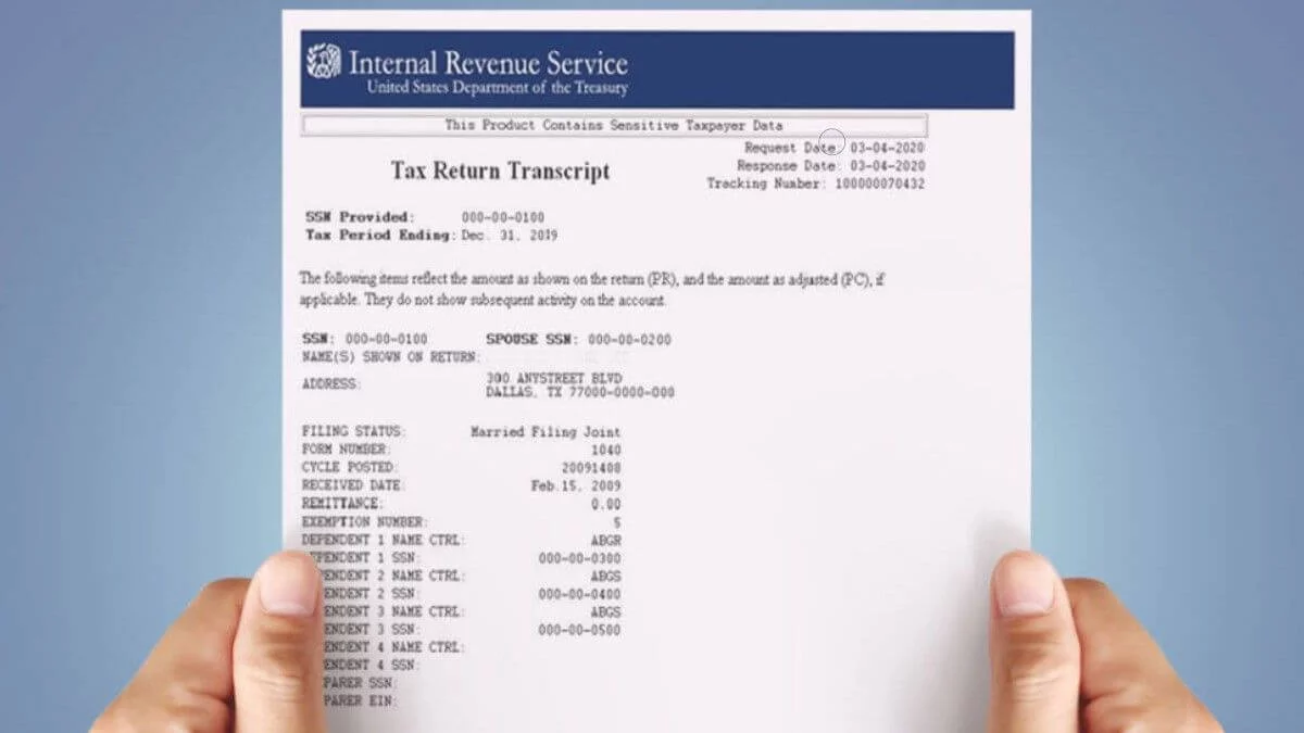 Get Tax Transcripts Online