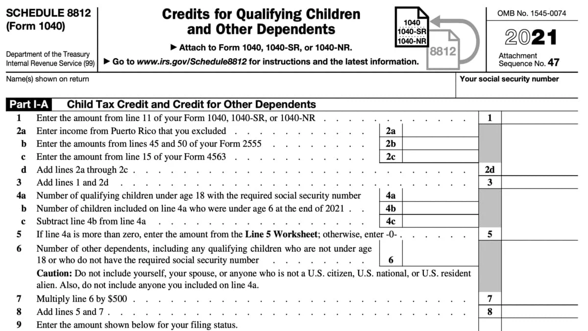 Monthly Child Tax Credit 2023 Schedule Irs