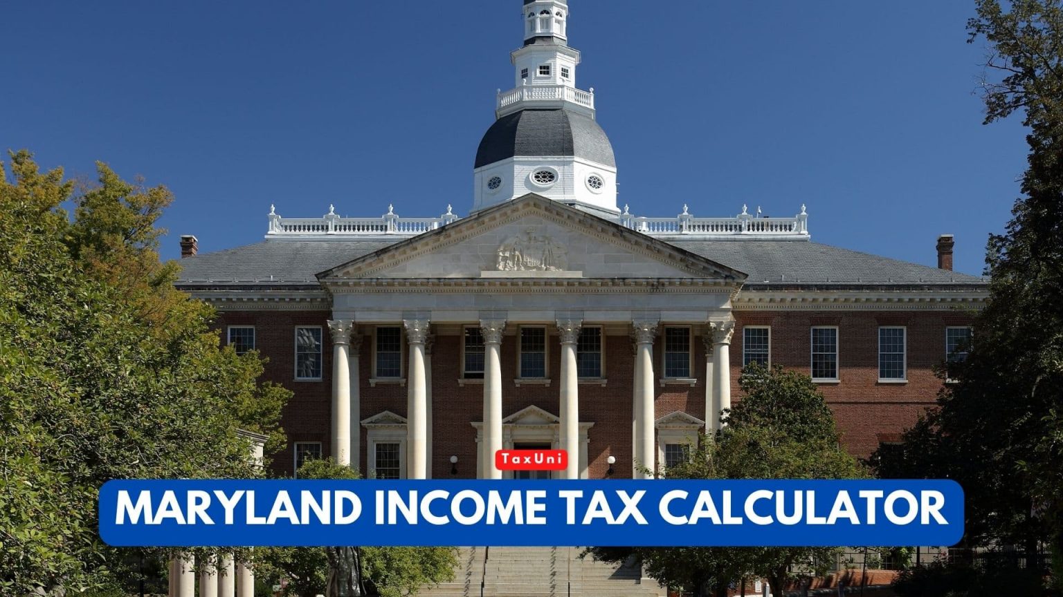 Maryland Tax Calculator 2023 2024