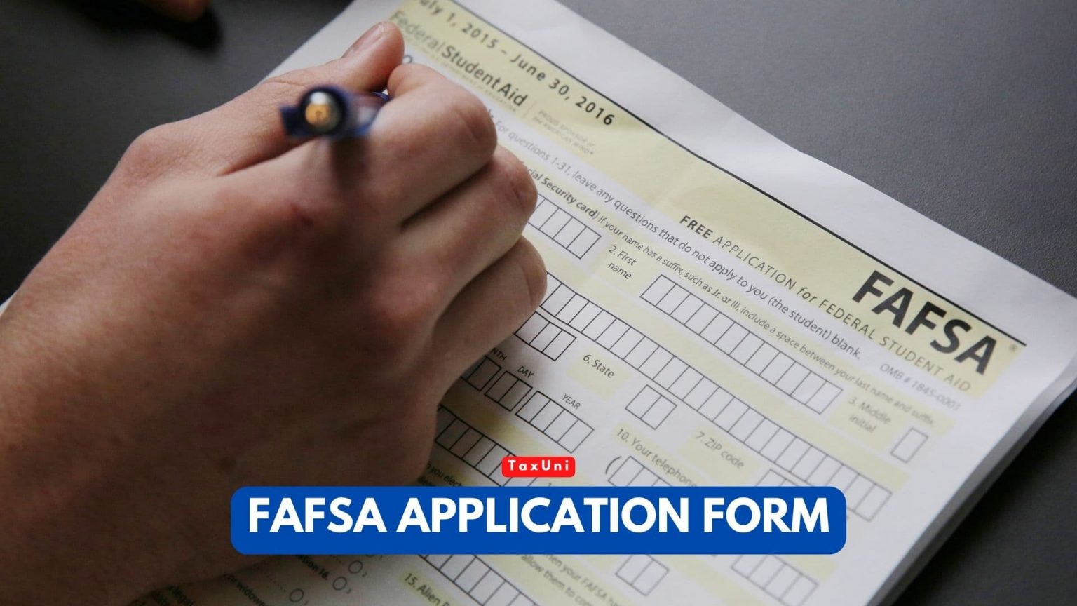 FAFSA Application 2024