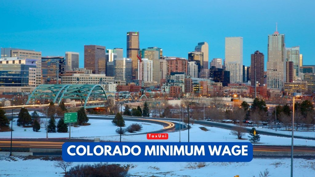 Colorado Minimum Wage 2023 2024
