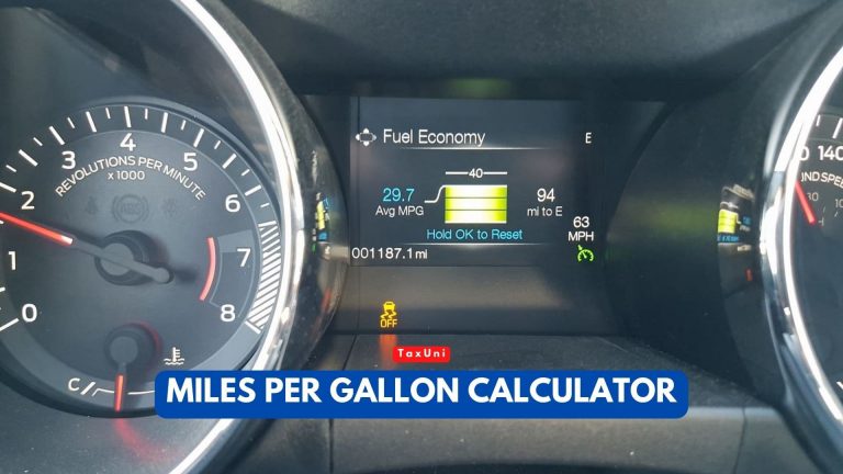 miles-per-gallon-calculator