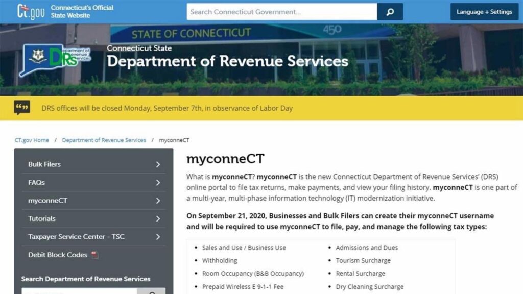 How to Make a Payment Through the MyconneCT