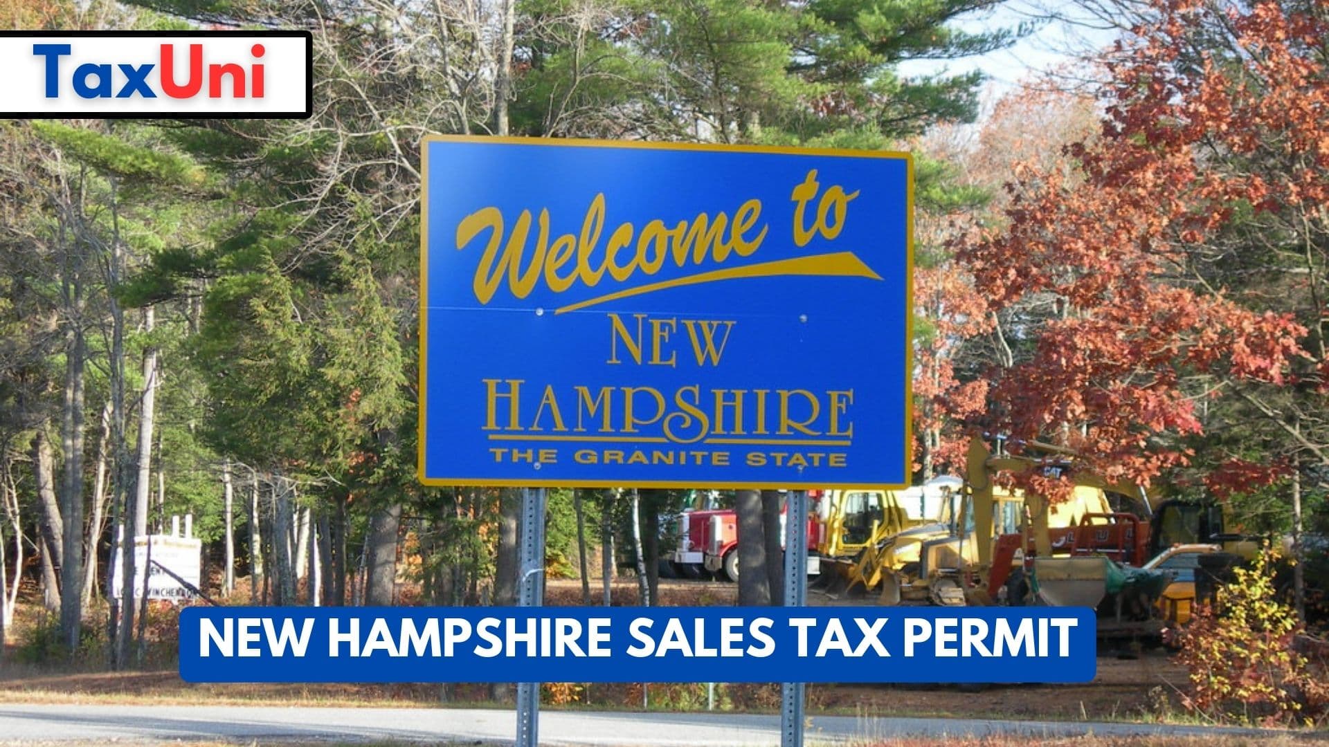New Hampshire Sales Tax Permit