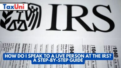 How Do I Speak to a Live Person at the IRS A Step-by-Step Guide