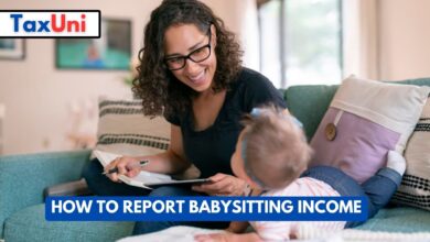 How to Report Babysitting Income