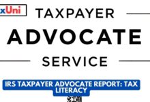 IRS Taxpayer Advocate Report Tax Literacy 2