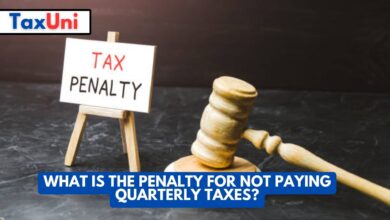 What is the Penalty For Not Paying Quarterly Taxes